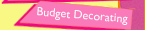 Budget Interior Decorating